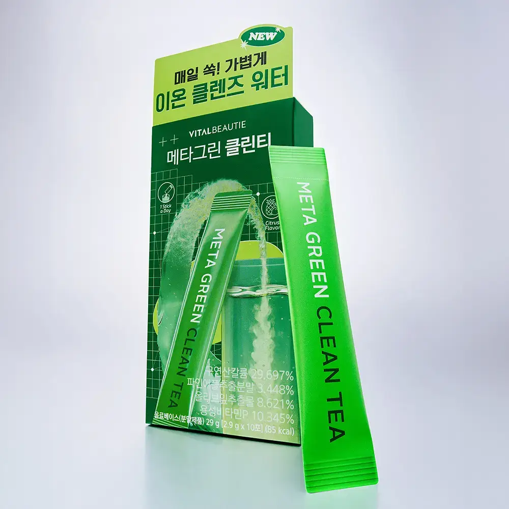 [매일 가볍게] 바이탈뷰티 메타그린 클린티 10입